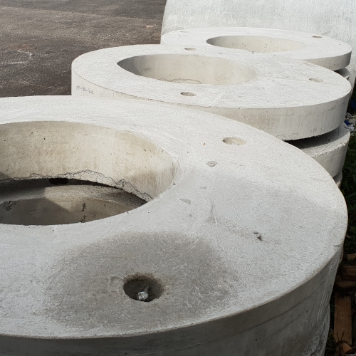 Concrete manhole lids
