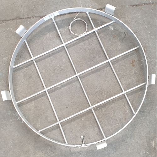 Stainless steel 600mm diameter caliber safety grille